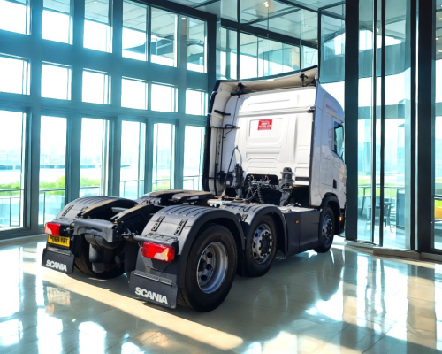 Rear View – Scania R450