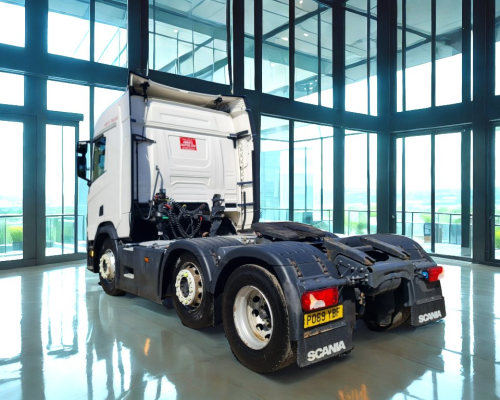 Rear View – Scania R450