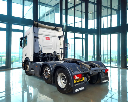 Rear View – Scania R450